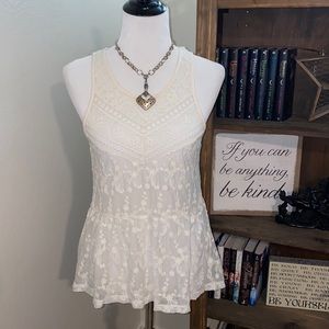 Express Lace Tank Top